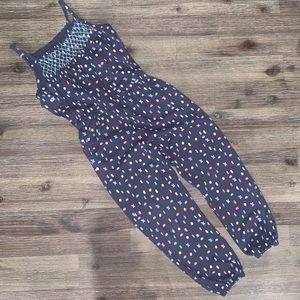 Girls Floral Romper